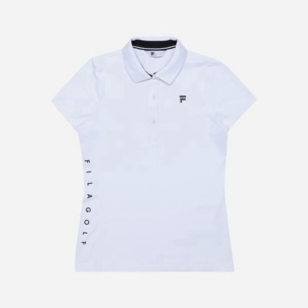 Camisas Polo Fila Mulher Branco - Fila Golf Basic Outlet Portugal,LAQE-08764